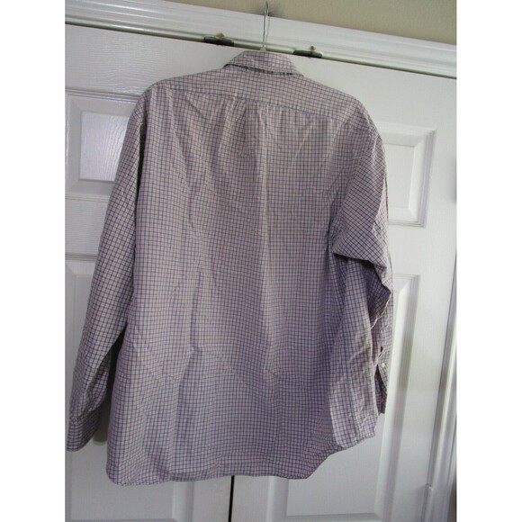 Ralph Lauren Blaire Shirt Size Large Blue Red Check Long Sleeve Button Up - Picture 5 of 9